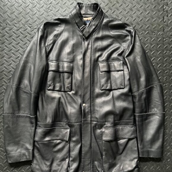 Burberry M-65 Leather Jacket